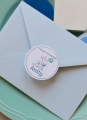 zaproszenia na baby shower bocianowe dla chłopczyka - niebieski króliczek - w oczekiwaniu na maluszka - personalizacja w cenie- koperta ozdobna w cenie - przyjęcie z okazji zbliżających się narodzin dziecka