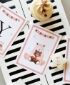 spersonalizowany baner, girlanda na baby shower - dowolny napis np. imię lub data - dekoracje na baby shower - impreza w oczekiwaniu na  maluszka