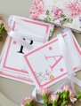 baner, girlanda na baby shower z dowolnym Twoim tekstem  - kolekcja różowy króliczek - różowe dekoracje na baby shower dla dziewczynki