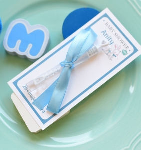 bańki mydlane na baby shower! :-)  kolekcja niebieski króliczek (minimalne zamówienie 10 szt.) 