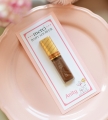 słodkie podziękowania czekoladki merci na przyjęcie baby shower - różowa wersja dla dziewczynki