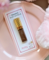 słodkie podziękowania czekoladki merci na przyjęcie baby shower - różowa wersja dla dziewczynki