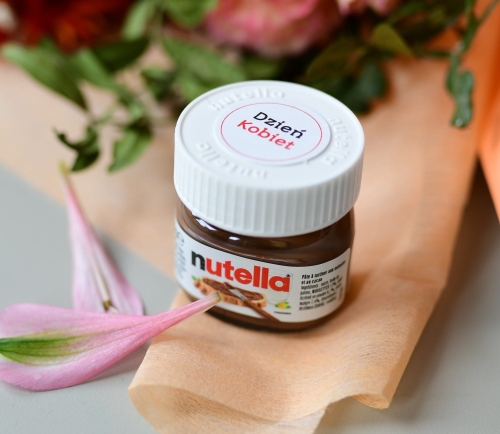 upominki z okazji dnia kobiet - mini nutelle - edycja limitowana