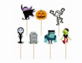 toppery monsteres - dekoracje na halloween -zestaw 6 sztuk