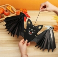 duży nietoperz - dekoracje hallowenowe - girlandy