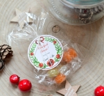 7 sztuk - świąteczne słodkie mini-cukierki firmowe w opakowaniu wzór 03 (minimalne zamówienie 15 szt.) 