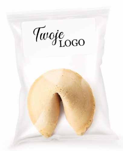 ciasteczka szczęścia firmowe z logo dla firm - personalizowane chińskie ciasteczka z wróżbą