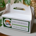 personalizowane, urodzinowe pudełka na ciasto lub słodkości - urodziny chłopca z imieniem - wzory do wyboru
