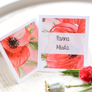 winietki ślubne MAKI (minimalne zamówienie 20 szt.) 