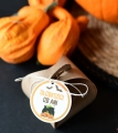 spersonalizowane pudełka na cukierki na halloween - dowolny napis - cukierek czy psikus