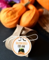 spersonalizowane pudełka na cukierki na halloween - dowolny napis - cukierek czy psikus