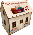 domek na słodycze dla babci i dziadka