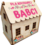 domek na słodycze lub drobiazgi dla Kochanej Babci