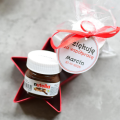 słodkie podziękowania za współpracę z personalizacją - mini- nutella