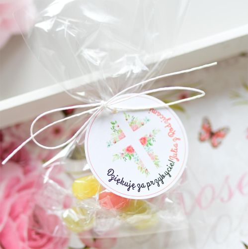 mini-cukierki w opakowaniu -  słodkie upominki dla gości