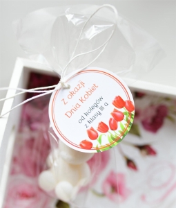 upominki na dzień kobiet - SOJOWA ŚWIECZKA MISIU -  (minimalne zamówienie 10 szt.) 