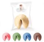 podziękowania komunijne - ciasteczka szczęścia z grafiką chłopca - 10 sztuk 