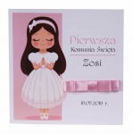 zaproszenia na komunię - dziewczynka (minimalne zamówienie 10 szt.) 
