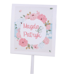 kwiatowe lizaczki - podziękowania  (minimalne zamówienie 15 szt.) 