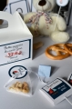 marynistyczne produkty na chrzest święty dla chłopczyka - ze stateczkiem