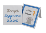 winietki na roczek dla chłopca  (minimalne zamówienie 20 szt.) 