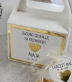 eleganckie podziękowania na chrzest