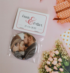 magnesy na lodówkę ze zdjeciem w opakowaniu (minimalne zamówienie 15 szt.) 