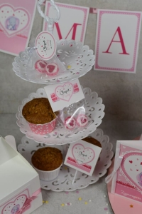 woreczki na cukierki na chrzciny dla dziewczynki (minimalne zamówienie 15 szt.) 