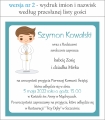 wersja nr 2  - wydruk według przesłanej listy gości