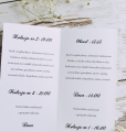wnętrze menu weselnego