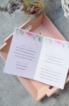 złote menu weselne - pudrowo-różowe - wydruk imion Pary Młodej oraz dowolnego tekstu - gold, wedding, weselne dekoracje złote