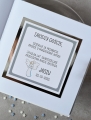 spersonalizowana księga gości na chrzest ze zdjęciem Twojego dziecka - pierwsza strona z wierszykiem
