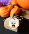 spersonalizowane pudełka na cukierki na halloween - dowolny napis - cukierek czy psikus