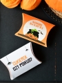 spersonalizowane pudełka na cukierki na halloween - dowolny napis - cukierek czy psikus