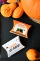 spersonalizowane pudełka na cukierki na halloween - dowolny napis - cukierek czy psikus