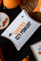 spersonalizowane pudełka na cukierki na halloween - dowolny napis - cukierek czy psikus