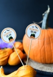 pikery piki topper na halloween  do wbicia w słodkości - cena za 10 sztuk