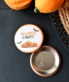 przypinki na halloween z dowolnym nadrukiem - dekoracje halloween