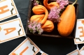 baner girlanda na halloween - dowolny napis