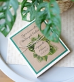 drewniane zaproszenia dla rodziców  - eleganckie zaproszenia ślubne dla rodziców z prośbą o błogosławieństwo - styl botaniczny ekologiczny - personalizacja w cenie