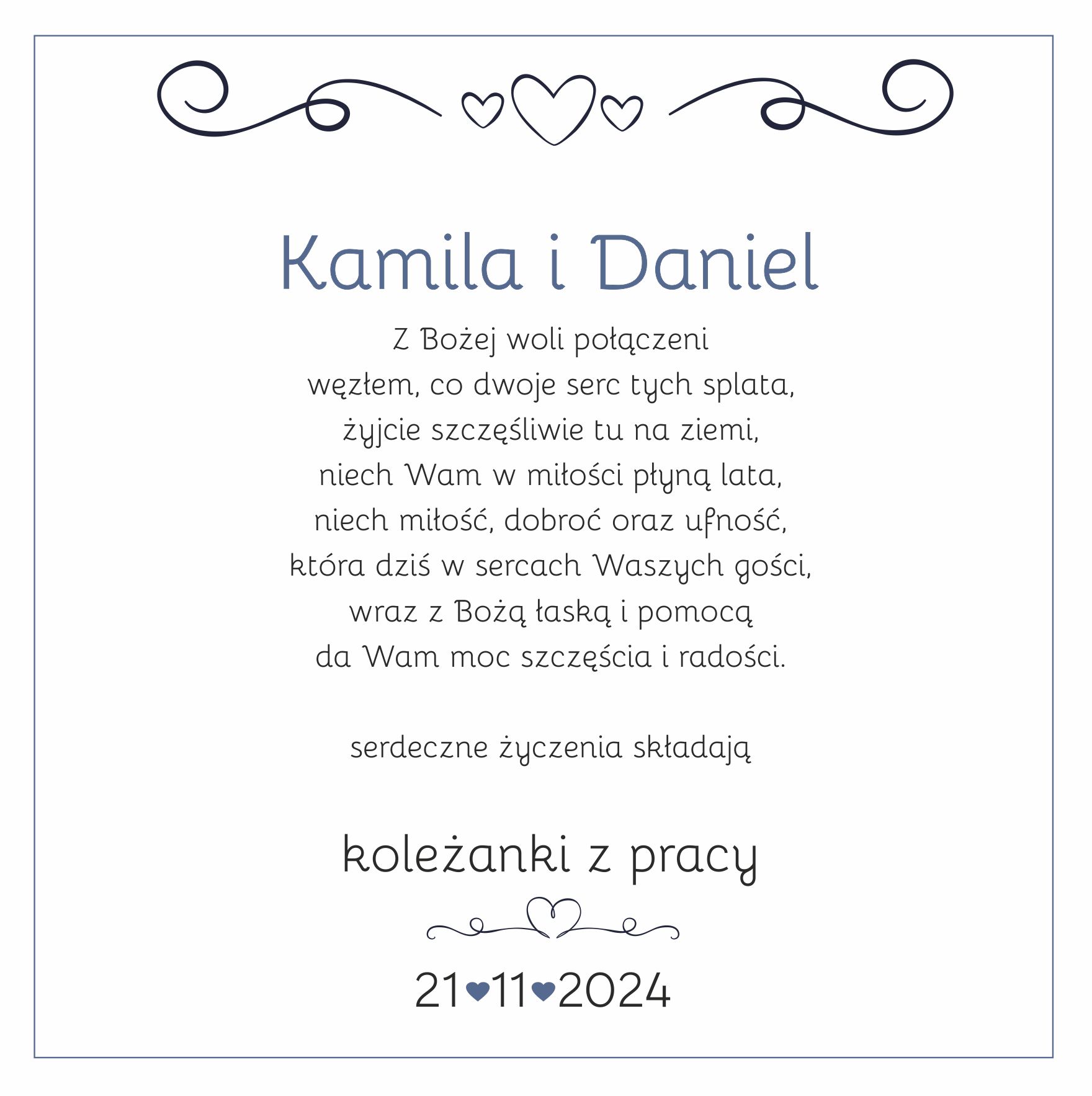 treść życzeń dla pary młodej - w co włożyć pieniądze