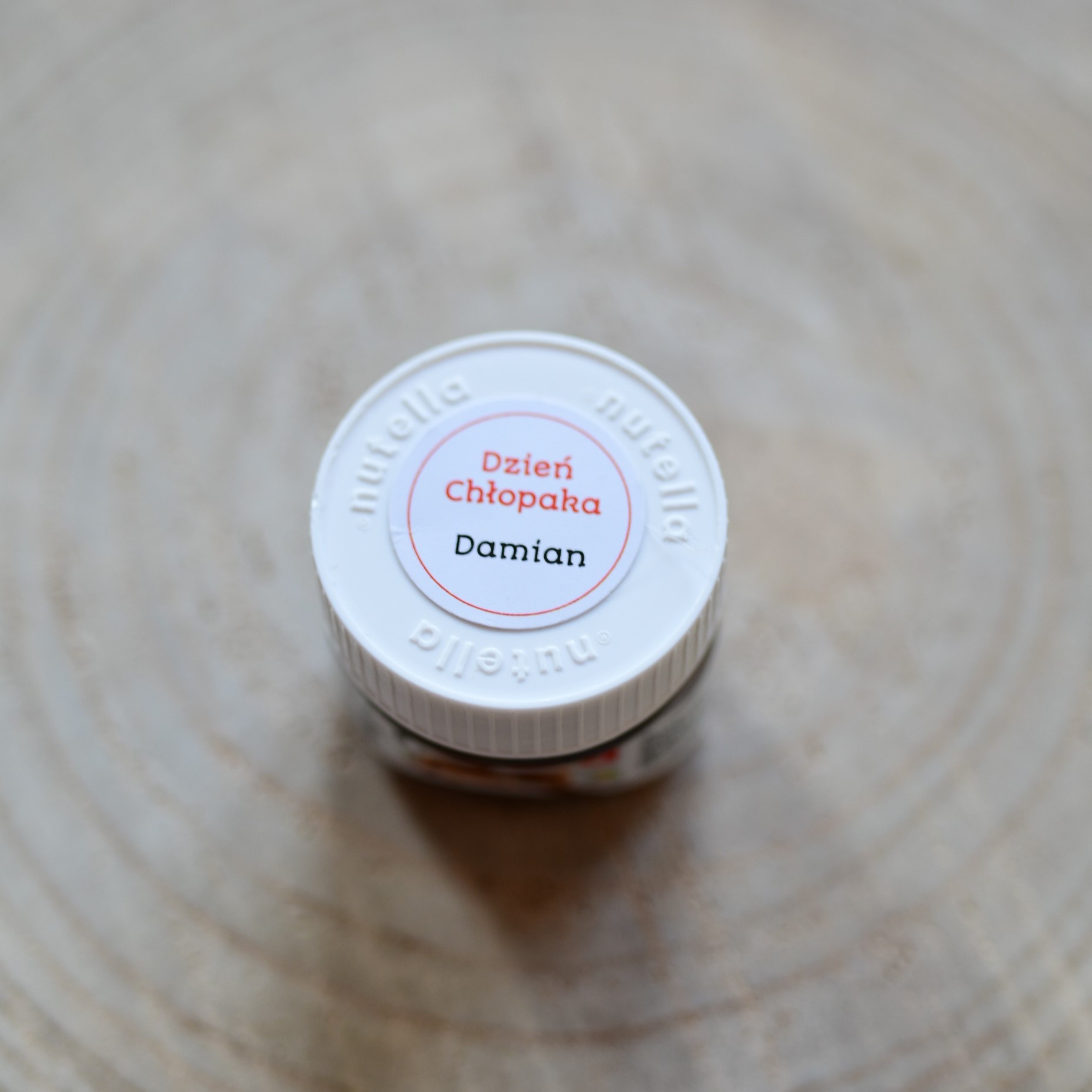 nutella - szkolne upominki na dzień chłopaka