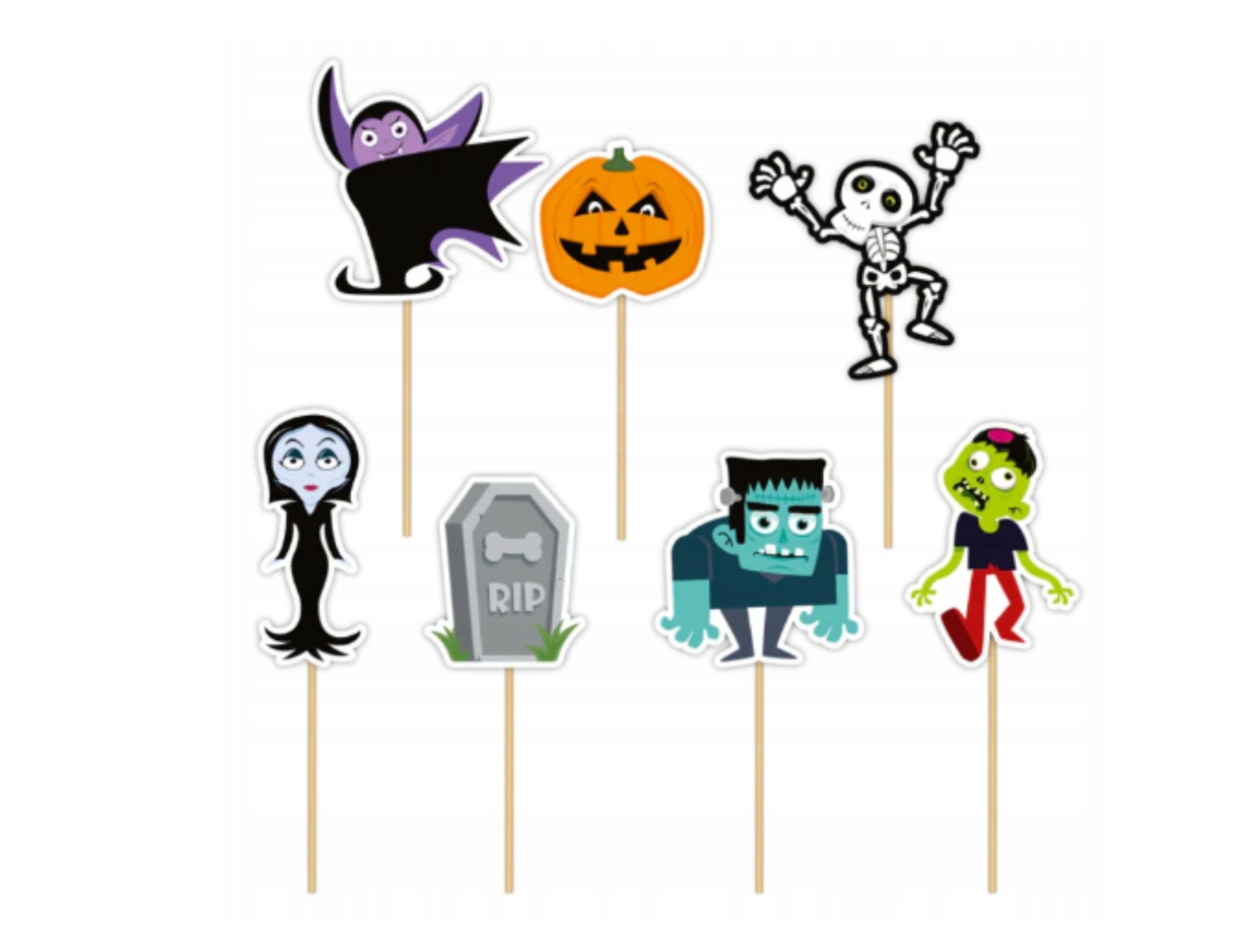 toppery na imprezę halloweenową - monsters