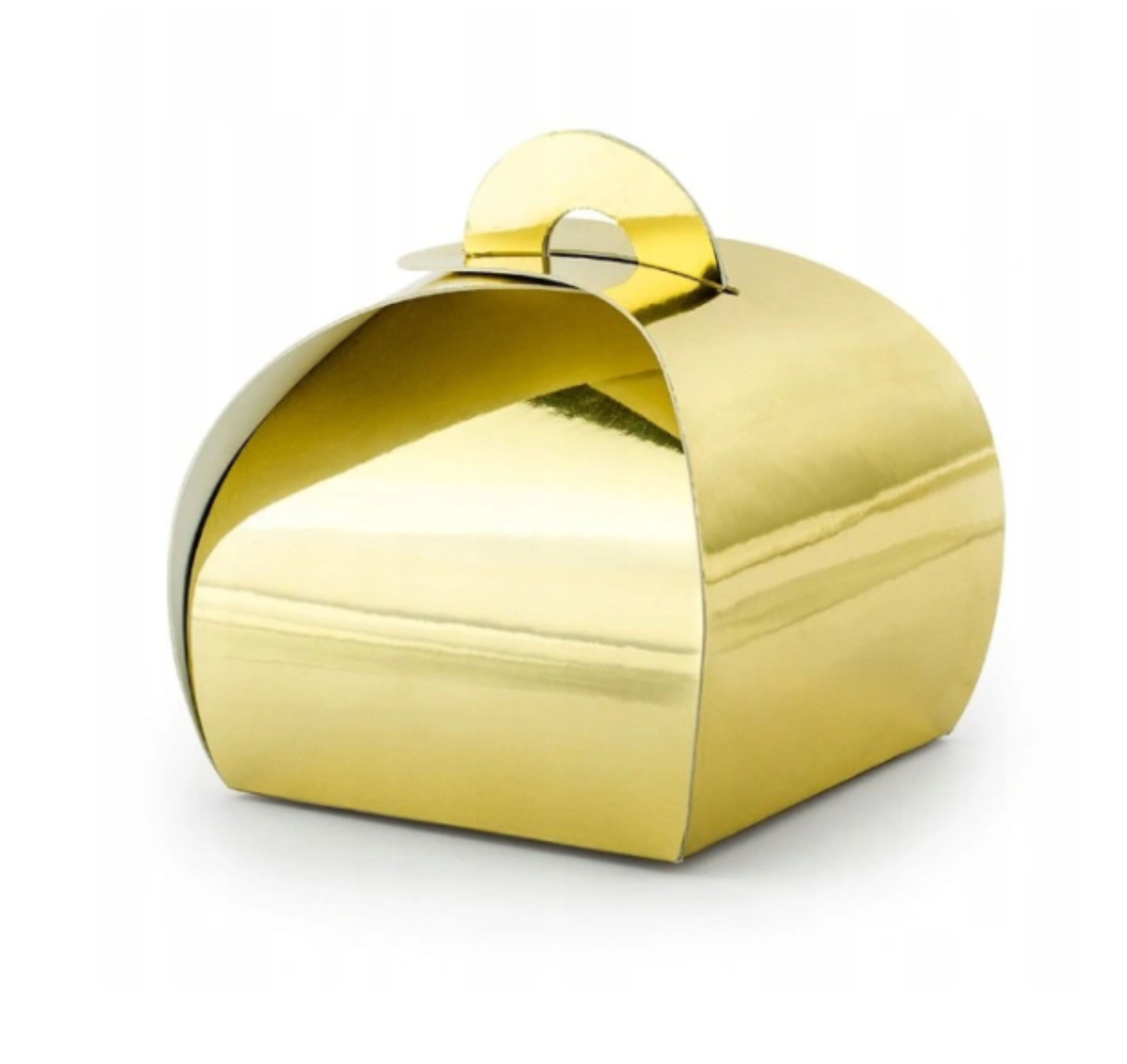 złote pudełka na cukierki dla firm boxy z logo